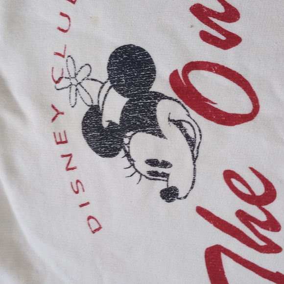 Modern Girls Disney The Only Minnie Mouse Club Crewneck Sweater - Picture 6 of 7